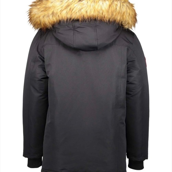 Black Faux Fur-Accent Hooded Parka - Men
Canada Weather Gear size L - Picture 3 of 16
